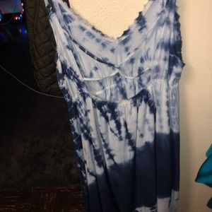 blue sundress